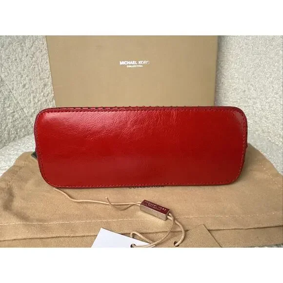 MICHAEL KORS-Monogram-Crimson-Travel Purse-Brand New w/Tag-Authentic-Rare - Picture 8 of 12
